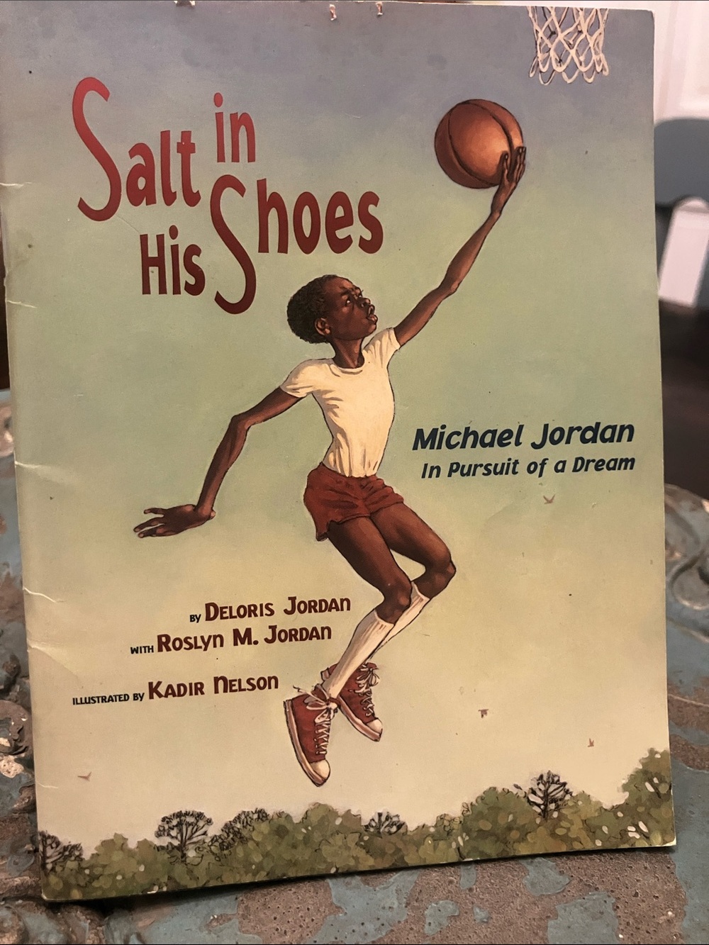 “Salt in his Shoes “ true story about Michael Jordan written by Mom/sister